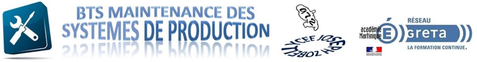 MAINTENANCE DES SYSTEMES - Systèmes de production
